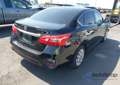 2017 Nissan Sentra S из США, поврежденный, VIN 3N1AB7AP4HY376563